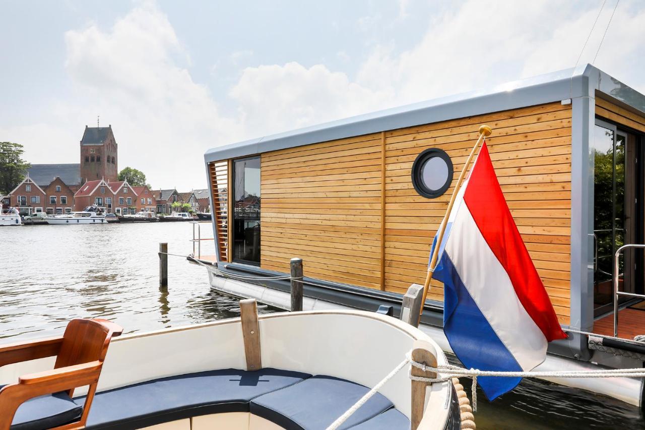 Luxe Houseboat Skoft Hotel Grou Exterior foto